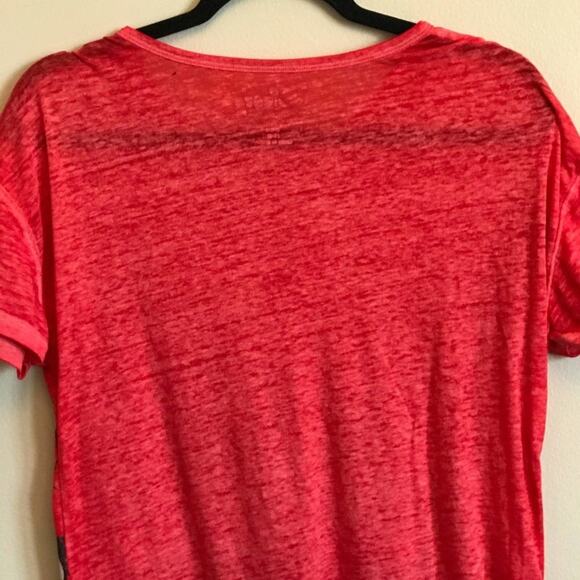 Disney S Minnie Mouse top lightweight red white casual sheer - Picture 5 of 6
